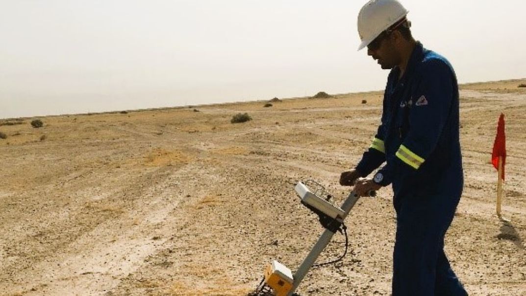 Ground Penetrating Radar (GPR) surveys for the archaeological sites in two oilfields, Basra, Iraq, 2015 & 2017.